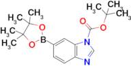 tert-Butyl 6-(4,4,5,5-tetramethyl-1,3,2-dioxaborolan-2-yl)-1H-benzo[d]imidazole-1-carboxylate