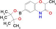 2-Methyl-6-(4,4,5,5-tetramethyl-1,3,2-dioxaborolan-2-yl)-2H-benzo[b][1,4]oxazin-3(4H)-one