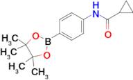 N-(4-(4,4,5,5-Tetramethyl-1,3,2-dioxaborolan-2-yl)phenyl)cyclopropanecarboxamide