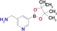 (5-(4,4,5,5-Tetramethyl-1,3,2-dioxaborolan-2-yl)pyridin-3-yl)methanamine