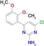 4-Chloro-6-(2,3-dimethoxyphenyl)pyrimidin-2-amine