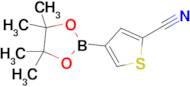 4-(4,4,5,5-Tetramethyl-1,3,2-dioxaborolan-2-yl)thiophene-2-carbonitrile