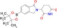 3-(1-Oxo-5-(4,4,5,5-tetramethyl-1,3,2-dioxaborolan-2-yl)isoindolin-2-yl)piperidine-2,6-dione