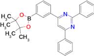 2,4-Diphenyl-6-(3-(4,4,5,5-tetramethyl-1,3,2-dioxaborolan-2-yl)phenyl)pyrimidine