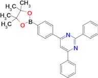 2,4-Diphenyl-6-(4-(4,4,5,5-tetramethyl-1,3,2-dioxaborolan-2-yl)phenyl)pyrimidine