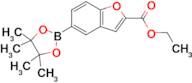 Ethyl 5-(4,4,5,5-tetramethyl-1,3,2-dioxaborolan-2-yl)benzofuran-2-carboxylate