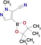 1-Methyl-4-(4,4,5,5-tetramethyl-1,3,2-dioxaborolan-2-yl)-1H-pyrazole-5-carbonitrile