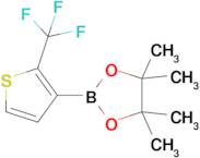 4,4,5,5-Tetramethyl-2-(2-(trifluoromethyl)thiophen-3-yl)-1,3,2-dioxaborolane