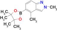 2,4-Dimethyl-5-(4,4,5,5-tetramethyl-1,3,2-dioxaborolan-2-yl)-2H-indazole