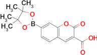 2-Oxo-7-(4,4,5,5-tetramethyl-1,3,2-dioxaborolan-2-yl)-2H-chromene-3-carboxylic acid