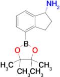 (R)-4-(4,4,5,5-Tetramethyl-1,3,2-dioxaborolan-2-yl)-2,3-dihydro-1H-inden-1-amine