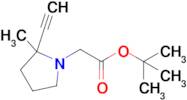 tert-Butyl 2-(2-ethynyl-2-methylpyrrolidin-1-yl)acetate