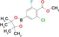 Methyl 2-chloro-6-fluoro-4-(4,4,5,5-tetramethyl-1,3,2-dioxaborolan-2-yl)benzoate