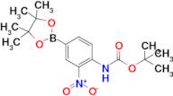 tert-Butyl (2-nitro-4-(4,4,5,5-tetramethyl-1,3,2-dioxaborolan-2-yl)phenyl)carbamate