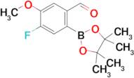 4-Fluoro-5-methoxy-2-(4,4,5,5-tetramethyl-1,3,2-dioxaborolan-2-yl)benzaldehyde