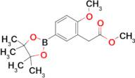 Methyl 2-(2-methoxy-5-(4,4,5,5-tetramethyl-1,3,2-dioxaborolan-2-yl)phenyl)acetate