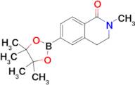 2-Methyl-6-(4,4,5,5-tetramethyl-1,3,2-dioxaborolan-2-yl)-3,4-dihydroisoquinolin-1(2H)-one