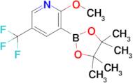 2-Methoxy-3-(4,4,5,5-tetramethyl-1,3,2-dioxaborolan-2-yl)-5-(trifluoromethyl)pyridine