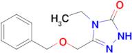 3-((Benzyloxy)methyl)-4-ethyl-1H-1,2,4-triazol-5(4H)-one