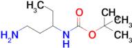 tert-Butyl (1-aminopentan-3-yl)carbamate