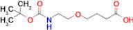 4-(2-((tert-Butoxycarbonyl)amino)ethoxy)butanoic acid