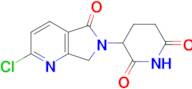 3-(2-Chloro-5-oxo-5H-pyrrolo[3,4-b]pyridin-6(7H)-yl)piperidine-2,6-dione