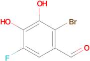 2-Bromo-5-fluoro-3,4-dihydroxybenzaldehyde