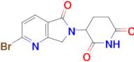 3-(2-Bromo-5-oxo-5H-pyrrolo[3,4-b]pyridin-6(7H)-yl)piperidine-2,6-dione