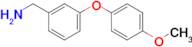 (3-(4-Methoxyphenoxy)phenyl)methanamine