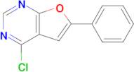 4-Chloro-6-phenylfuro[2,3-d]pyrimidine