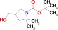 Tert-Butyl 4-(hydroxymethyl)-2,2-dimethylpyrrolidine-1-carboxylate