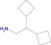 2,2-Dicyclobutylethan-1-amine