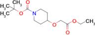 tert-Butyl 4-(2-ethoxy-2-oxoethoxy)piperidine-1-carboxylate