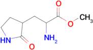 Methyl 2-amino-3-(2-oxopyrrolidin-3-yl)propanoate