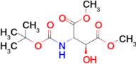 (2S,3S)-Dimethyl 2-((tert-butoxycarbonyl)amino)-3-hydroxysuccinate