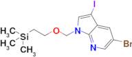5-Bromo-3-iodo-1-((2-(trimethylsilyl)ethoxy)methyl)-1H-pyrrolo[2,3-b]pyridine