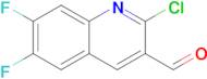 2-Chloro-6,7-difluoroquinoline-3-carbaldehyde