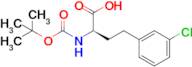 (R)-2-((tert-Butoxycarbonyl)amino)-4-(3-chlorophenyl)butanoic acid