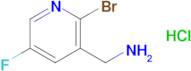 (2-Bromo-5-fluoropyridin-3-yl)methanamine hydrochloride