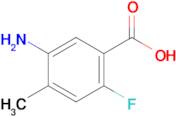 5-Amino-2-fluoro-4-methylbenzoic acid