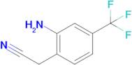 2-(2-Amino-4-(trifluoromethyl)phenyl)acetonitrile