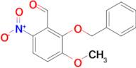 2-(Benzyloxy)-3-methoxy-6-nitrobenzaldehyde