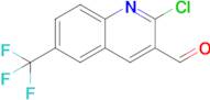 2-Chloro-6-(trifluoromethyl)quinoline-3-carbaldehyde