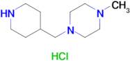 1-Methyl-4-(piperidin-4-ylmethyl)piperazine hydrochloride