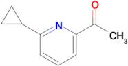 1-(6-Cyclopropylpyridin-2-yl)ethanone