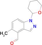 5-Methyl-1-(tetrahydro-2H-pyran-2-yl)-1H-indazole-4-carbaldehyde