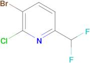 3-Bromo-2-chloro-6-(difluoromethyl)pyridine