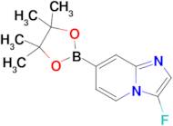 3-Fluoro-7-(4,4,5,5-tetramethyl-1,3,2-dioxaborolan-2-yl)imidazo[1,2-a]pyridine