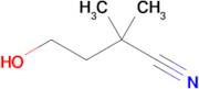 4-Hydroxy-2,2-dimethylbutanenitrile