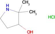 2,2-Dimethylpyrrolidin-3-ol hydrochloride